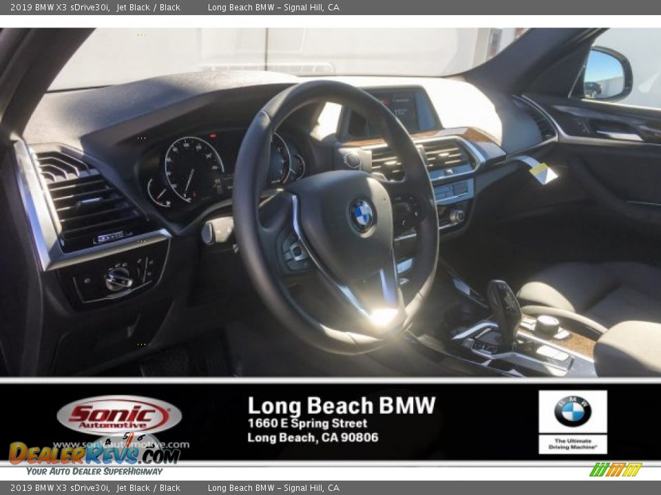 2019 BMW X3 sDrive30i Jet Black / Black Photo #4