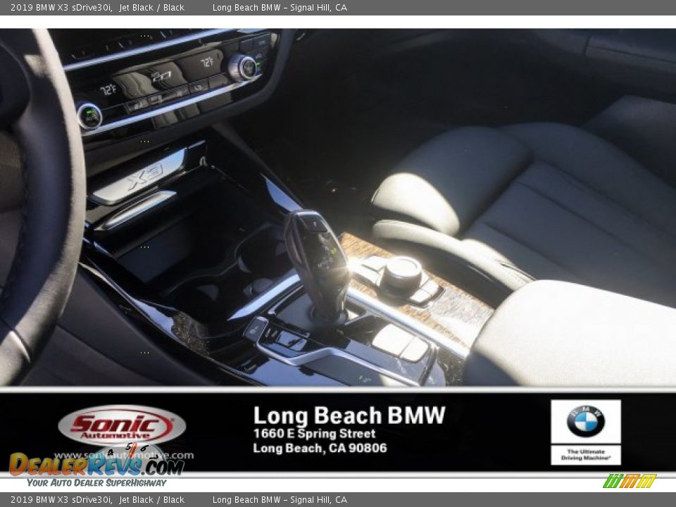 2019 BMW X3 sDrive30i Jet Black / Black Photo #7