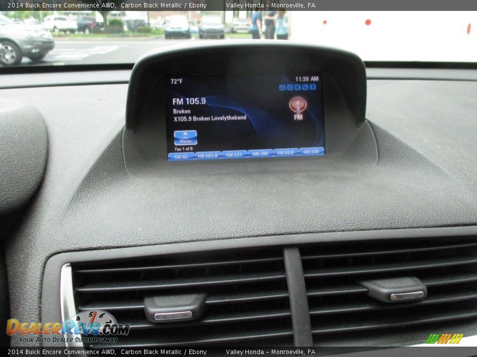 2014 Buick Encore Convenience AWD Carbon Black Metallic / Ebony Photo #16