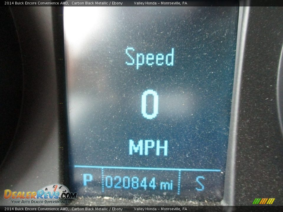 2014 Buick Encore Convenience AWD Carbon Black Metallic / Ebony Photo #20