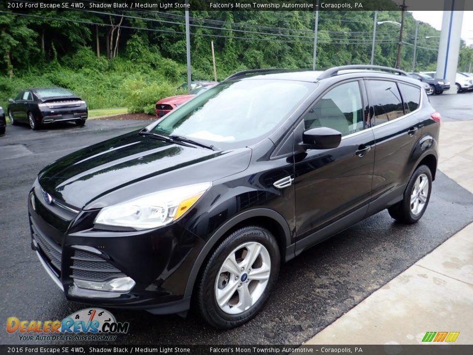2016 Ford Escape SE 4WD Shadow Black / Medium Light Stone Photo #7