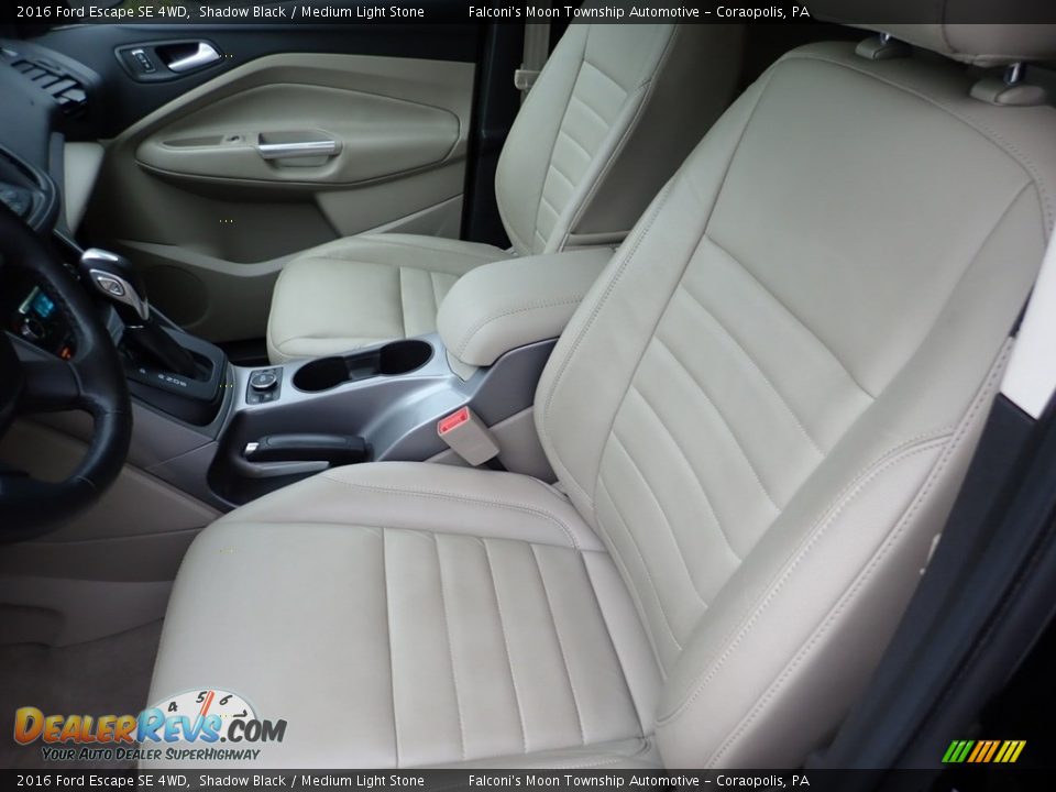 2016 Ford Escape SE 4WD Shadow Black / Medium Light Stone Photo #15