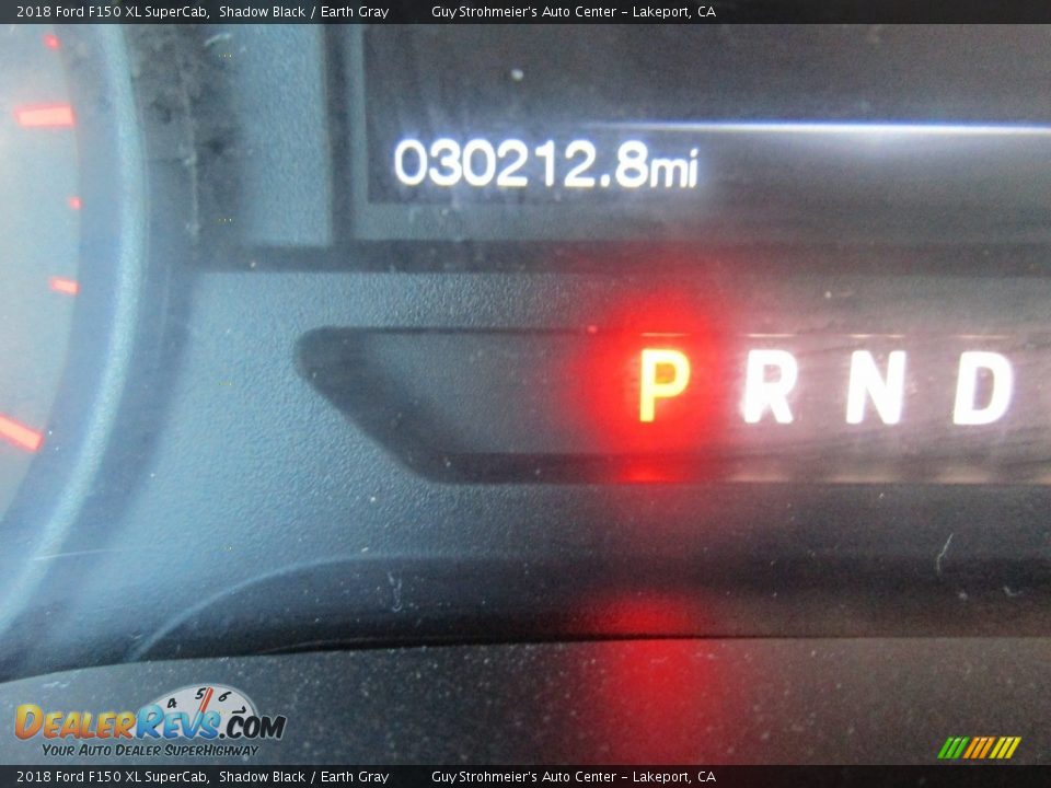 2018 Ford F150 XL SuperCab Shadow Black / Earth Gray Photo #11