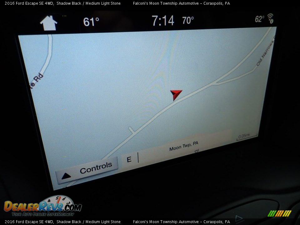 2016 Ford Escape SE 4WD Shadow Black / Medium Light Stone Photo #21