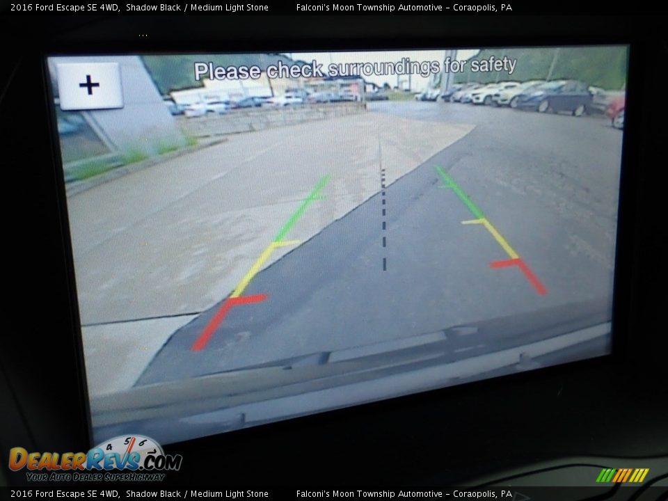 2016 Ford Escape SE 4WD Shadow Black / Medium Light Stone Photo #25