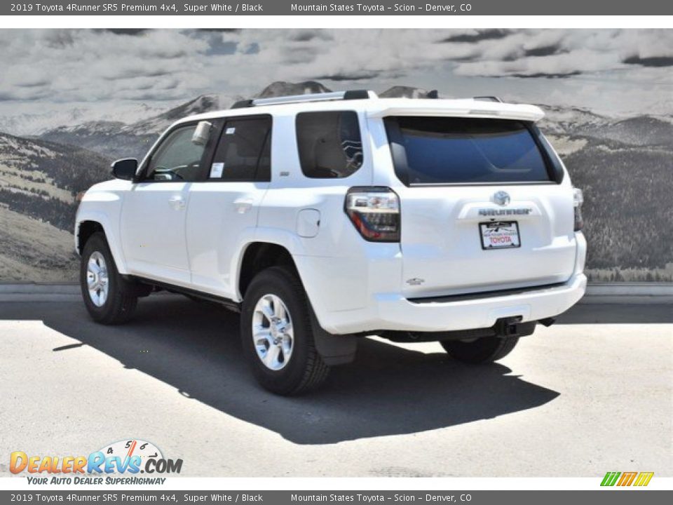 2019 Toyota 4Runner SR5 Premium 4x4 Super White / Black Photo #3