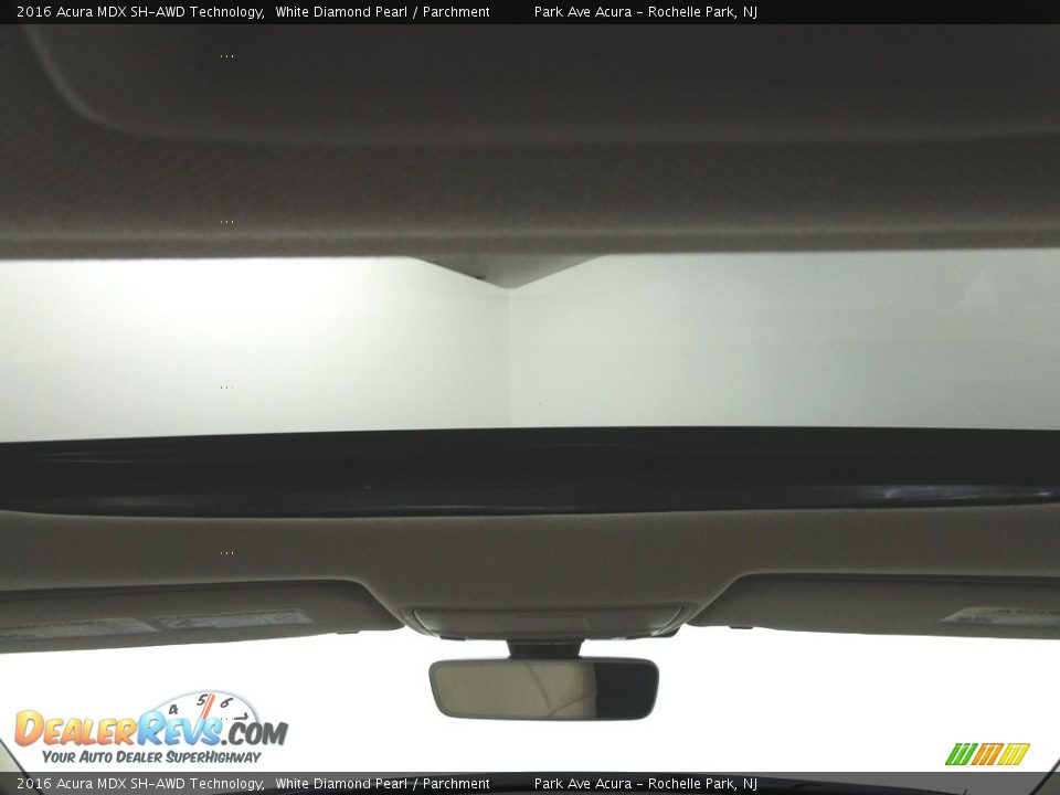 2016 Acura MDX SH-AWD Technology White Diamond Pearl / Parchment Photo #27