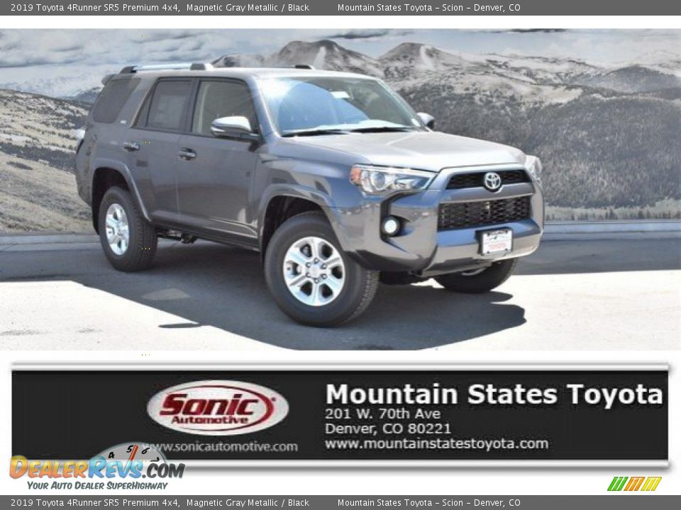 2019 Toyota 4Runner SR5 Premium 4x4 Magnetic Gray Metallic / Black Photo #1