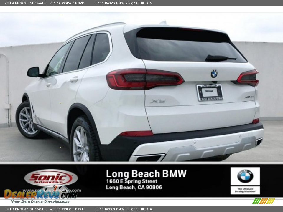 2019 BMW X5 xDrive40i Alpine White / Black Photo #2