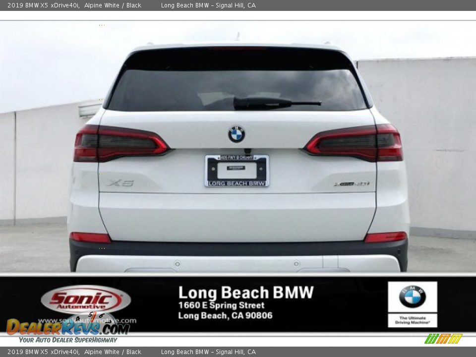 2019 BMW X5 xDrive40i Alpine White / Black Photo #3