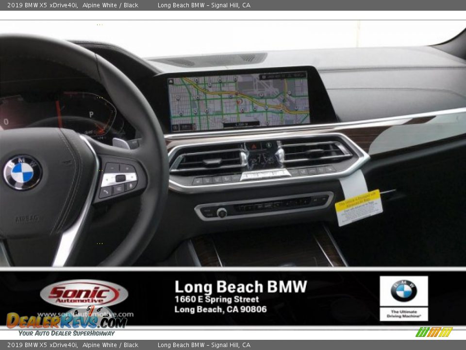 2019 BMW X5 xDrive40i Alpine White / Black Photo #5