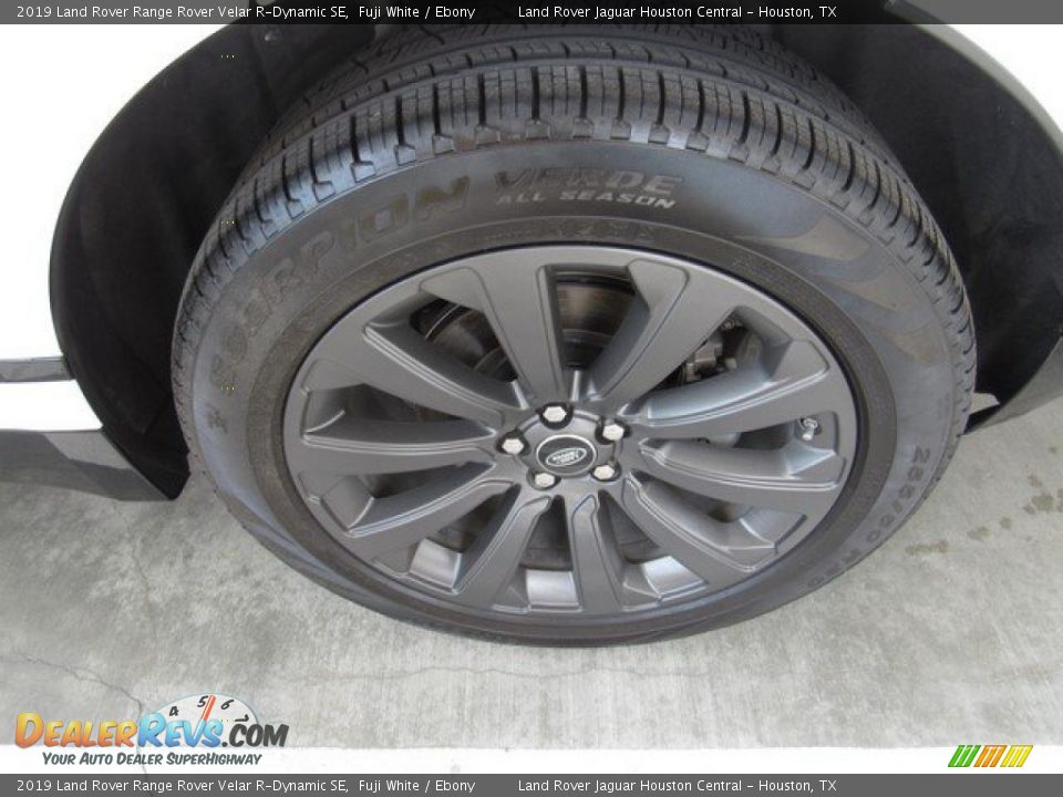 2019 Land Rover Range Rover Velar R-Dynamic SE Fuji White / Ebony Photo #9