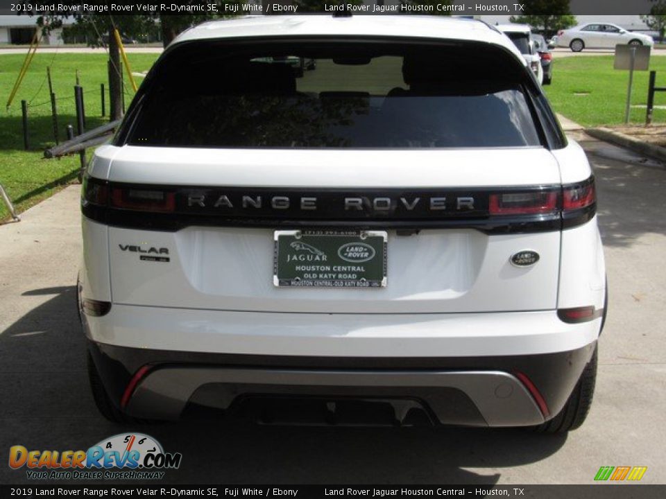 2019 Land Rover Range Rover Velar R-Dynamic SE Fuji White / Ebony Photo #10