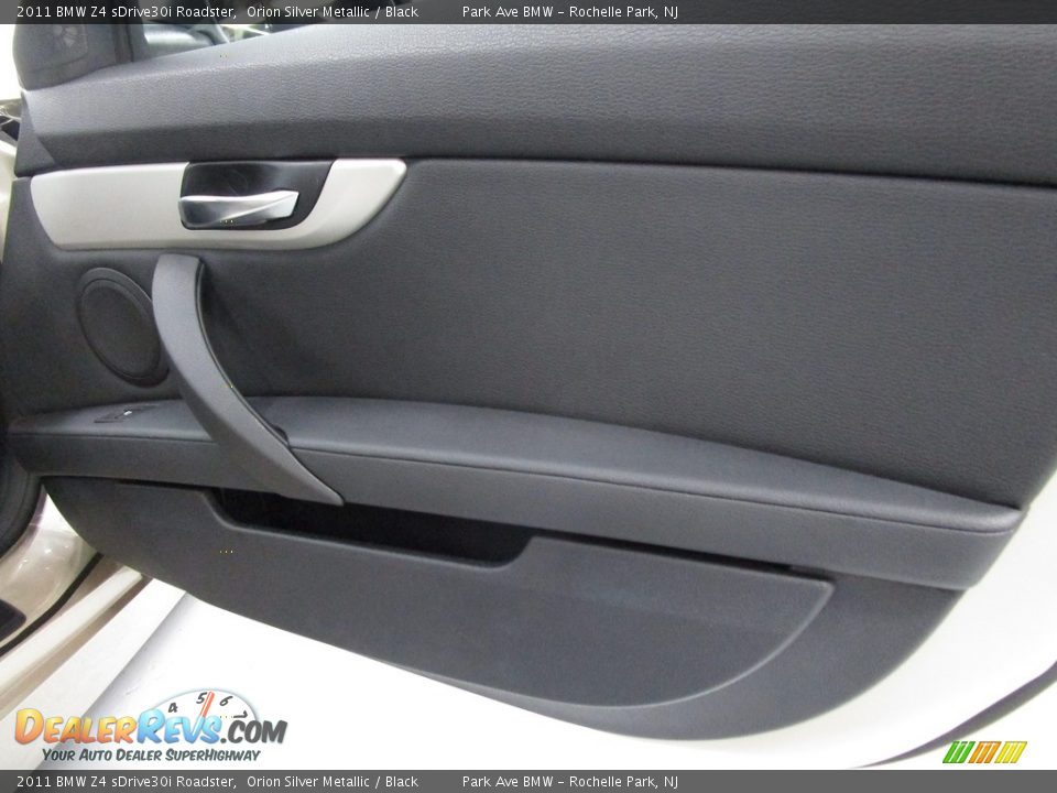 2011 BMW Z4 sDrive30i Roadster Orion Silver Metallic / Black Photo #6
