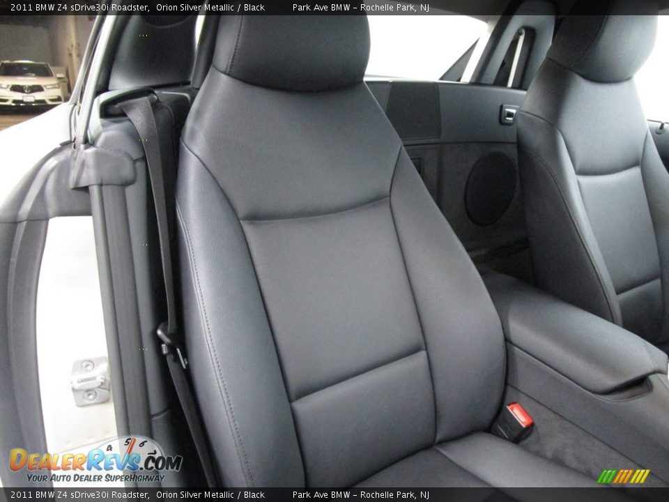 2011 BMW Z4 sDrive30i Roadster Orion Silver Metallic / Black Photo #7