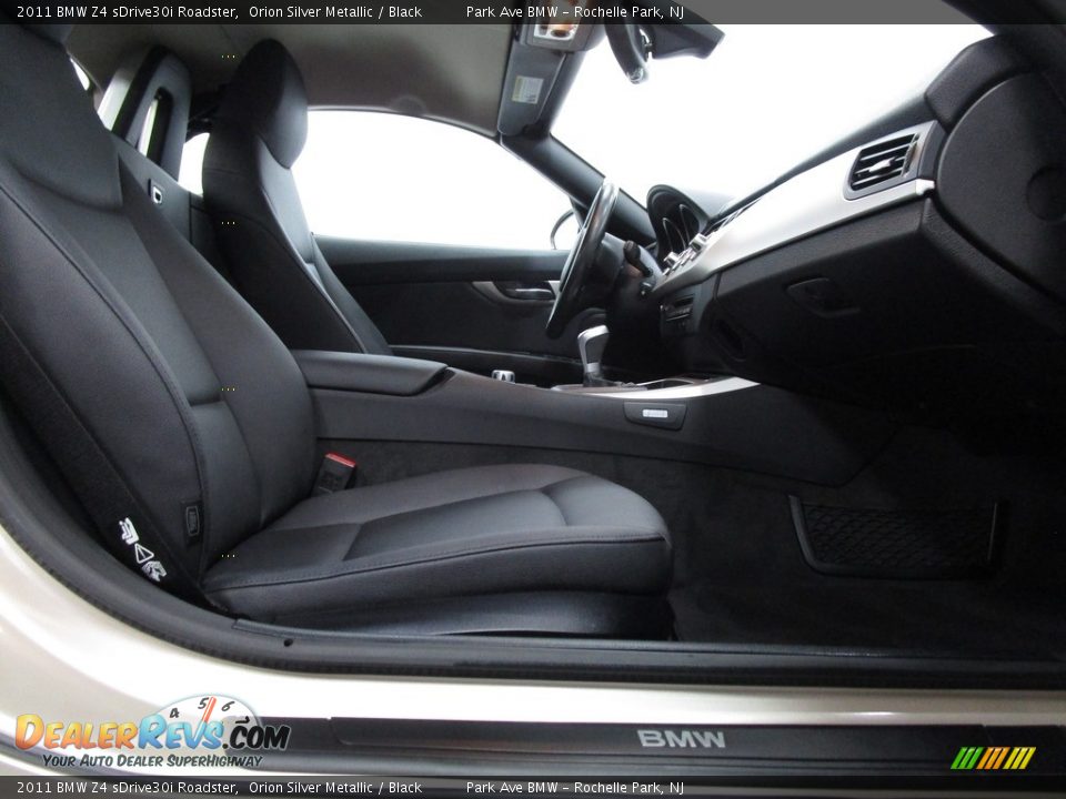 2011 BMW Z4 sDrive30i Roadster Orion Silver Metallic / Black Photo #8