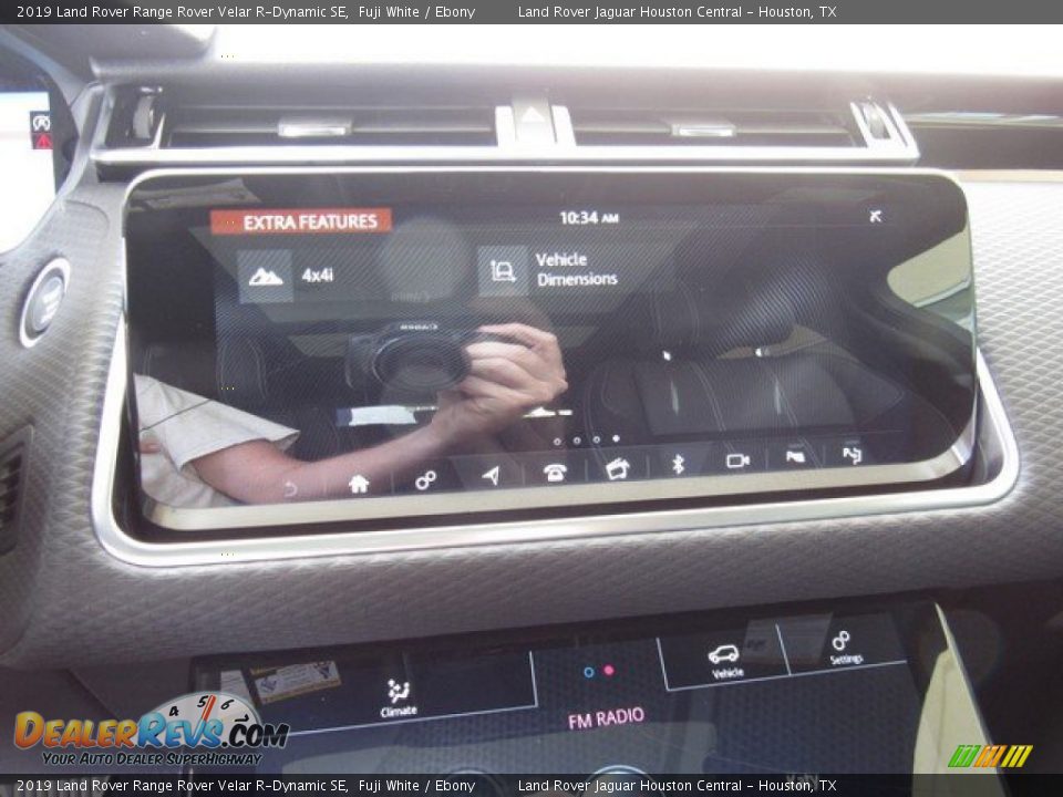 2019 Land Rover Range Rover Velar R-Dynamic SE Fuji White / Ebony Photo #34