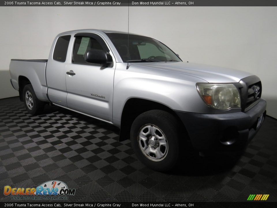 2006 Toyota Tacoma Access Cab Silver Streak Mica / Graphite Gray Photo #2