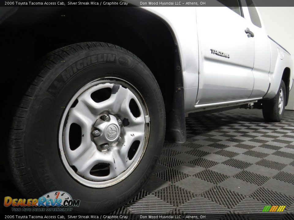 2006 Toyota Tacoma Access Cab Silver Streak Mica / Graphite Gray Photo #8