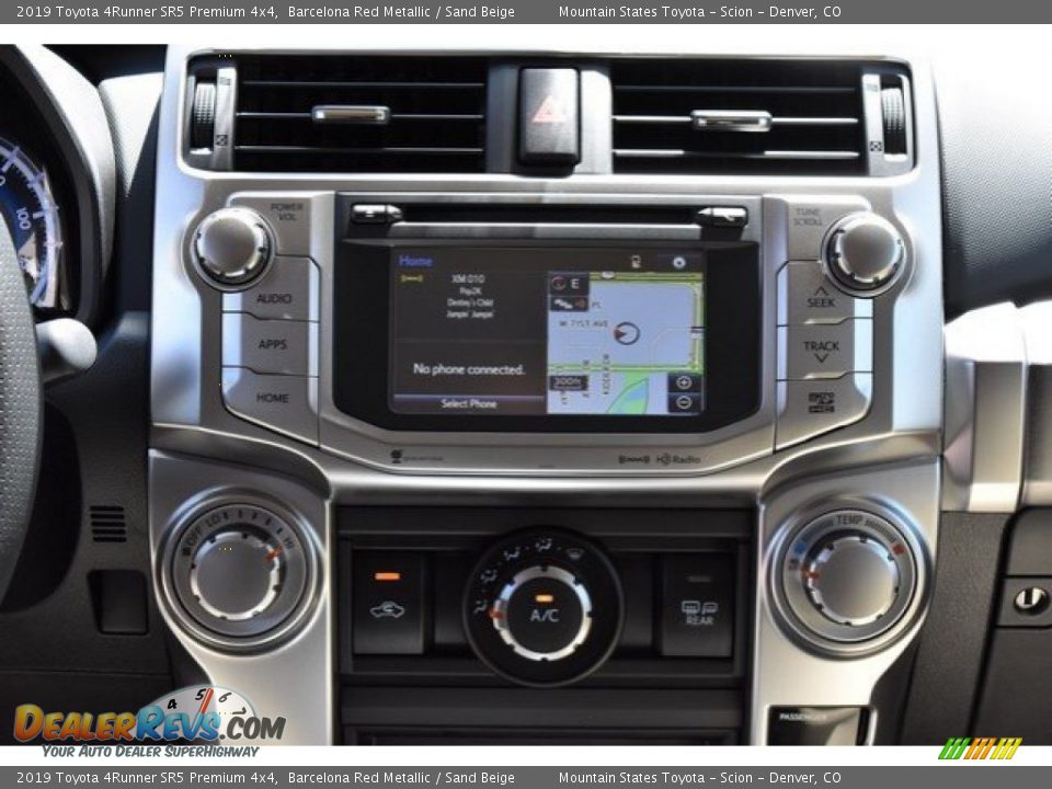 2019 Toyota 4Runner SR5 Premium 4x4 Barcelona Red Metallic / Sand Beige Photo #9