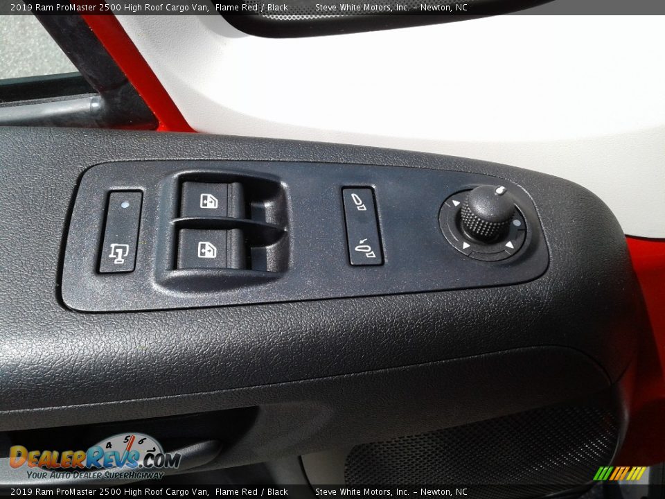 2019 Ram ProMaster 2500 High Roof Cargo Van Flame Red / Black Photo #9