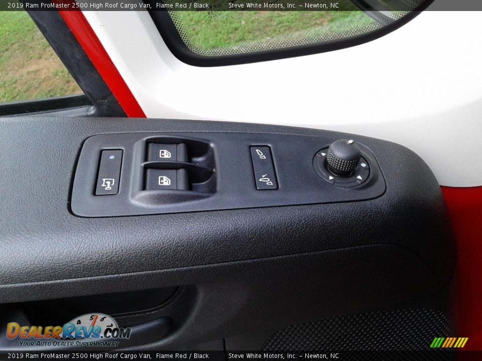 2019 Ram ProMaster 2500 High Roof Cargo Van Flame Red / Black Photo #10