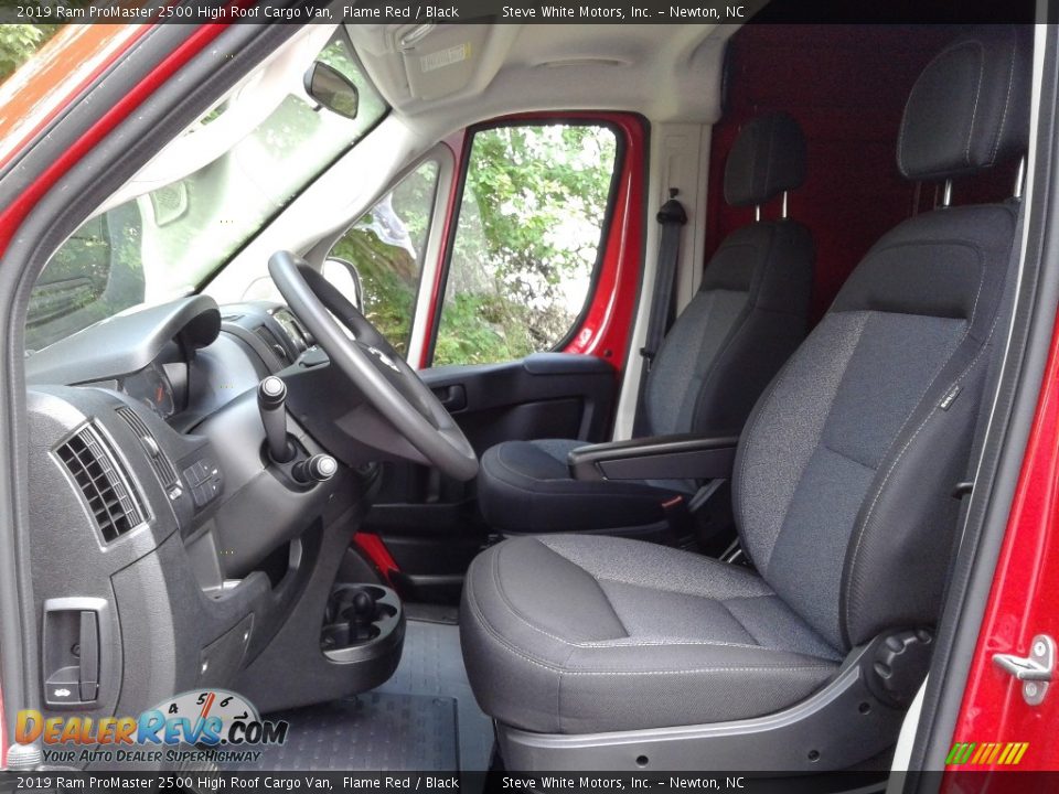 2019 Ram ProMaster 2500 High Roof Cargo Van Flame Red / Black Photo #11