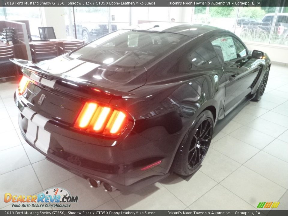 2019 Ford Mustang Shelby GT350 Shadow Black / GT350 Ebony Leather/Miko Suede Photo #2