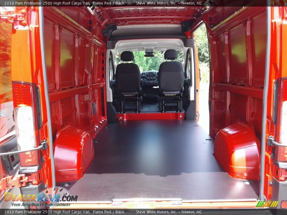 2019 Ram ProMaster 2500 High Roof Cargo Van Flame Red / Black Photo #12