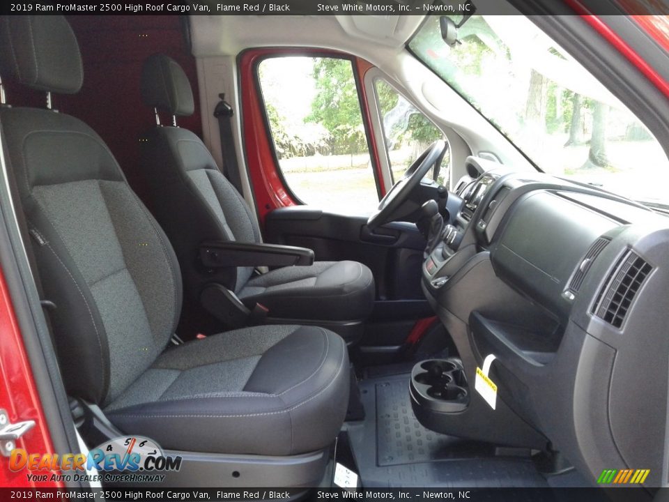 2019 Ram ProMaster 2500 High Roof Cargo Van Flame Red / Black Photo #14