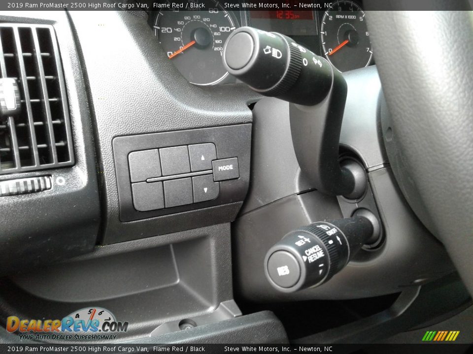 2019 Ram ProMaster 2500 High Roof Cargo Van Flame Red / Black Photo #15