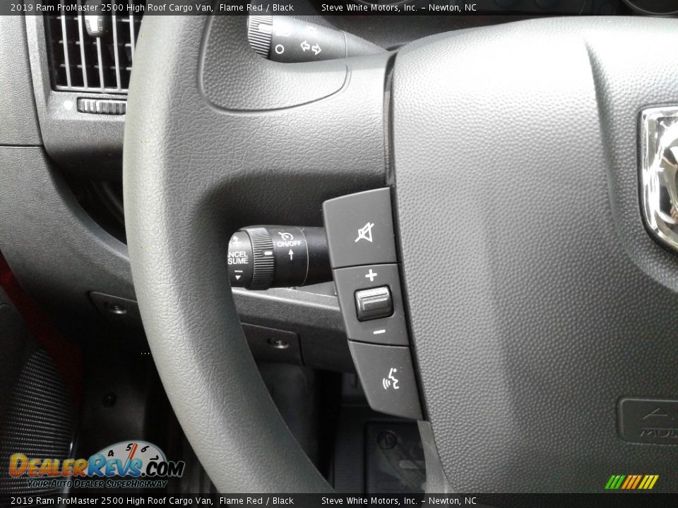 2019 Ram ProMaster 2500 High Roof Cargo Van Flame Red / Black Photo #16