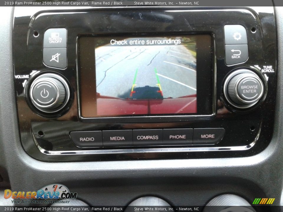 2019 Ram ProMaster 2500 High Roof Cargo Van Flame Red / Black Photo #21