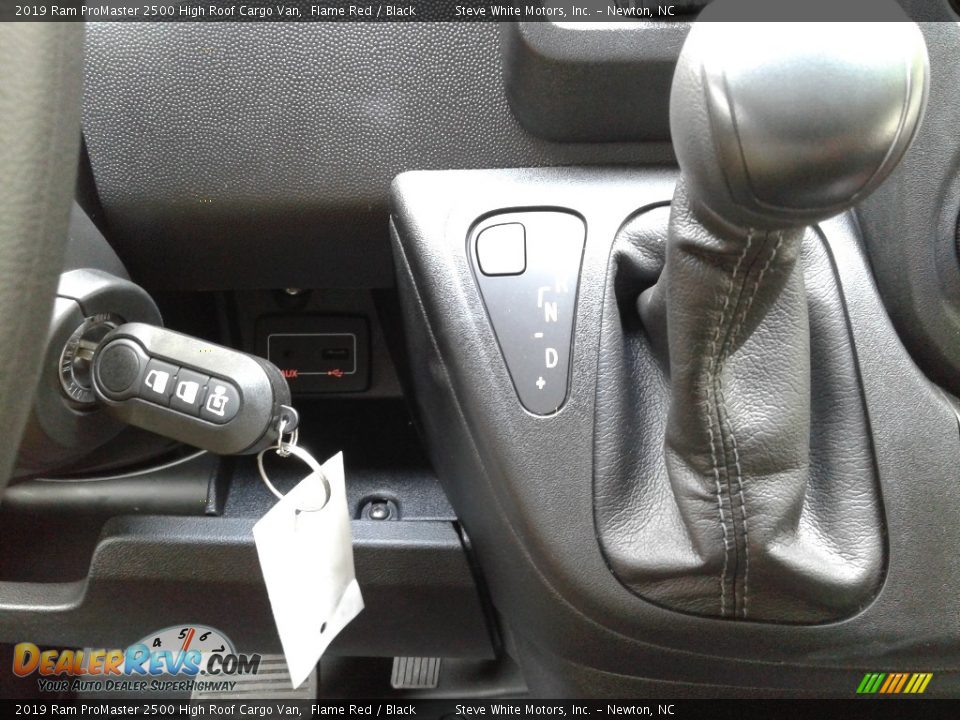 2019 Ram ProMaster 2500 High Roof Cargo Van Flame Red / Black Photo #22