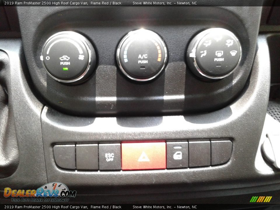 2019 Ram ProMaster 2500 High Roof Cargo Van Flame Red / Black Photo #23