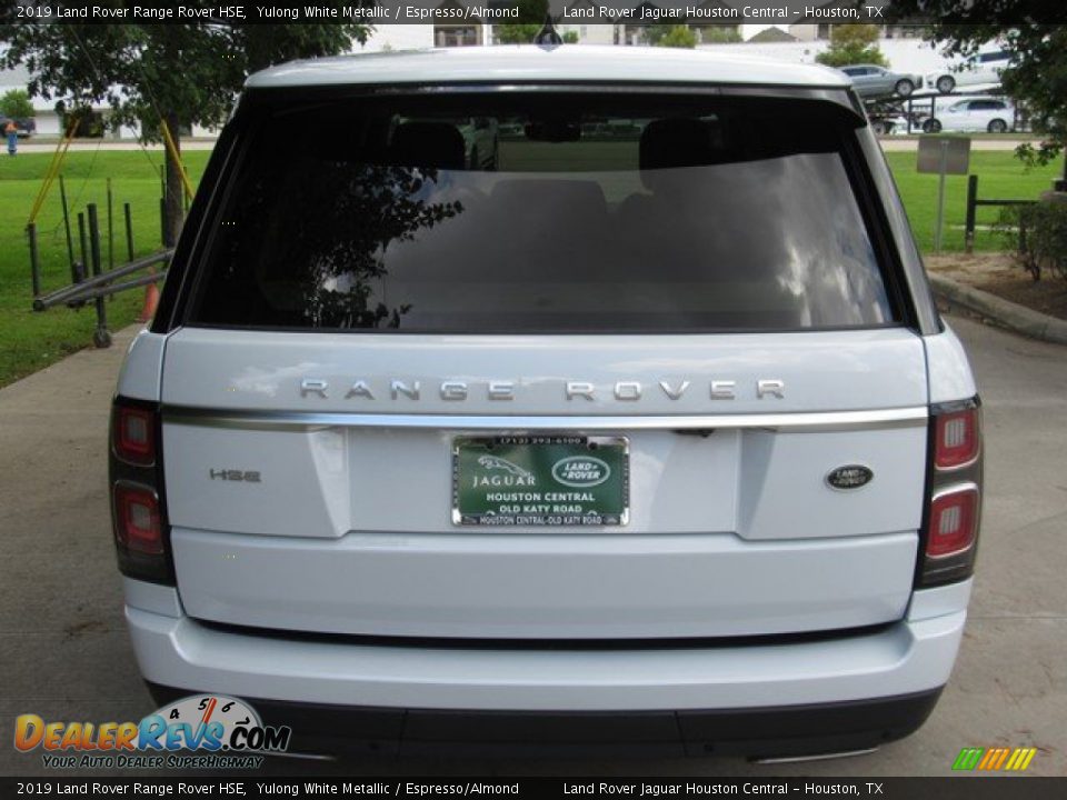 2019 Land Rover Range Rover HSE Yulong White Metallic / Espresso/Almond Photo #8