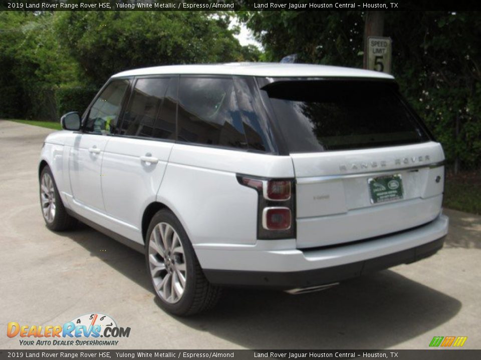 2019 Land Rover Range Rover HSE Yulong White Metallic / Espresso/Almond Photo #12