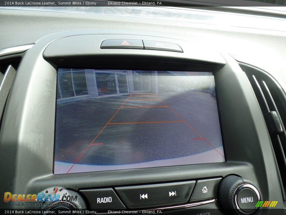 2014 Buick LaCrosse Leather Summit White / Ebony Photo #21