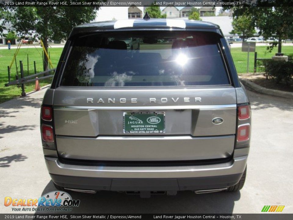 2019 Land Rover Range Rover HSE Silicon Silver Metallic / Espresso/Almond Photo #8