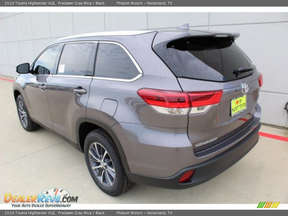 2019 Toyota Highlander XLE Predawn Gray Mica / Black Photo #6