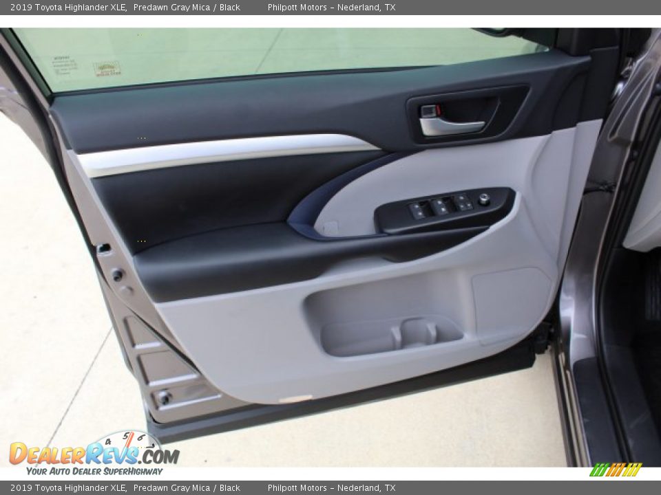 2019 Toyota Highlander XLE Predawn Gray Mica / Black Photo #9