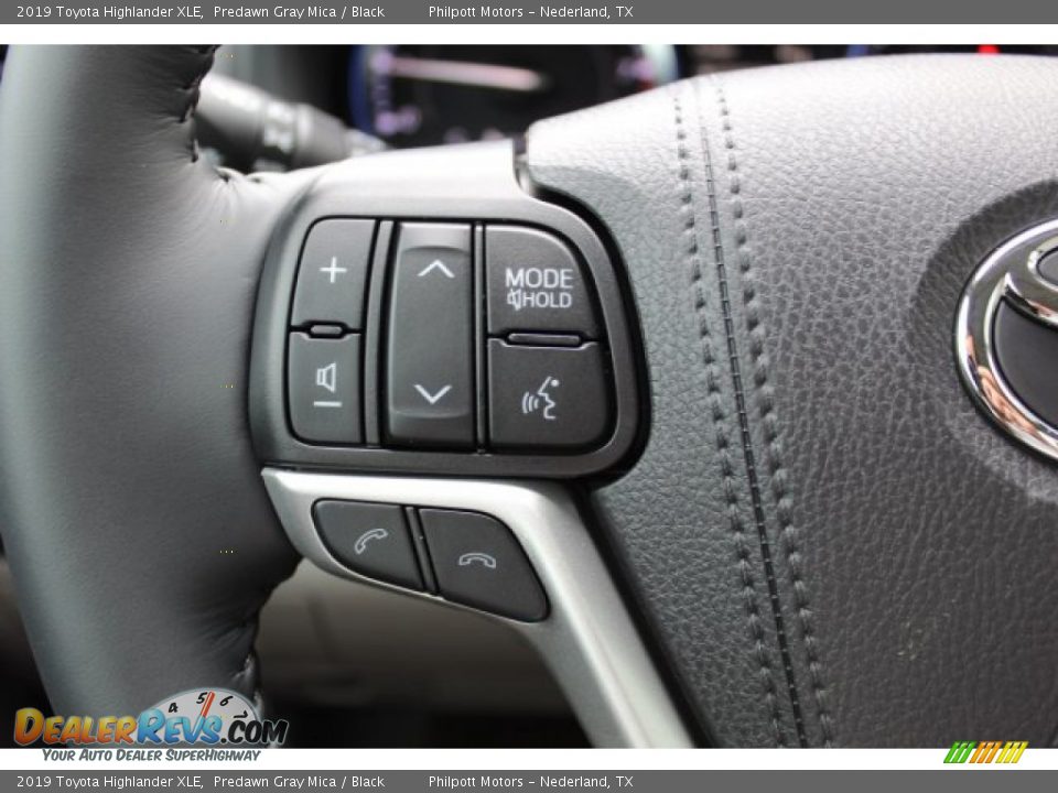 2019 Toyota Highlander XLE Predawn Gray Mica / Black Photo #11