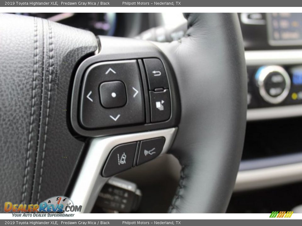 2019 Toyota Highlander XLE Predawn Gray Mica / Black Photo #12