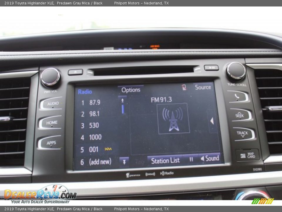 2019 Toyota Highlander XLE Predawn Gray Mica / Black Photo #14