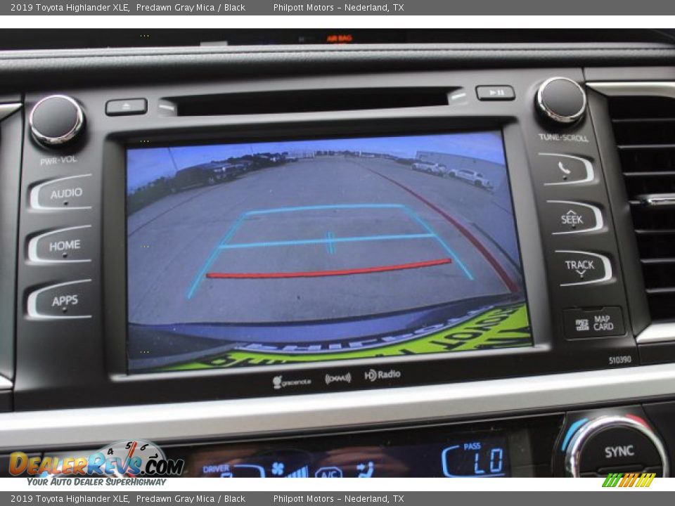 2019 Toyota Highlander XLE Predawn Gray Mica / Black Photo #17