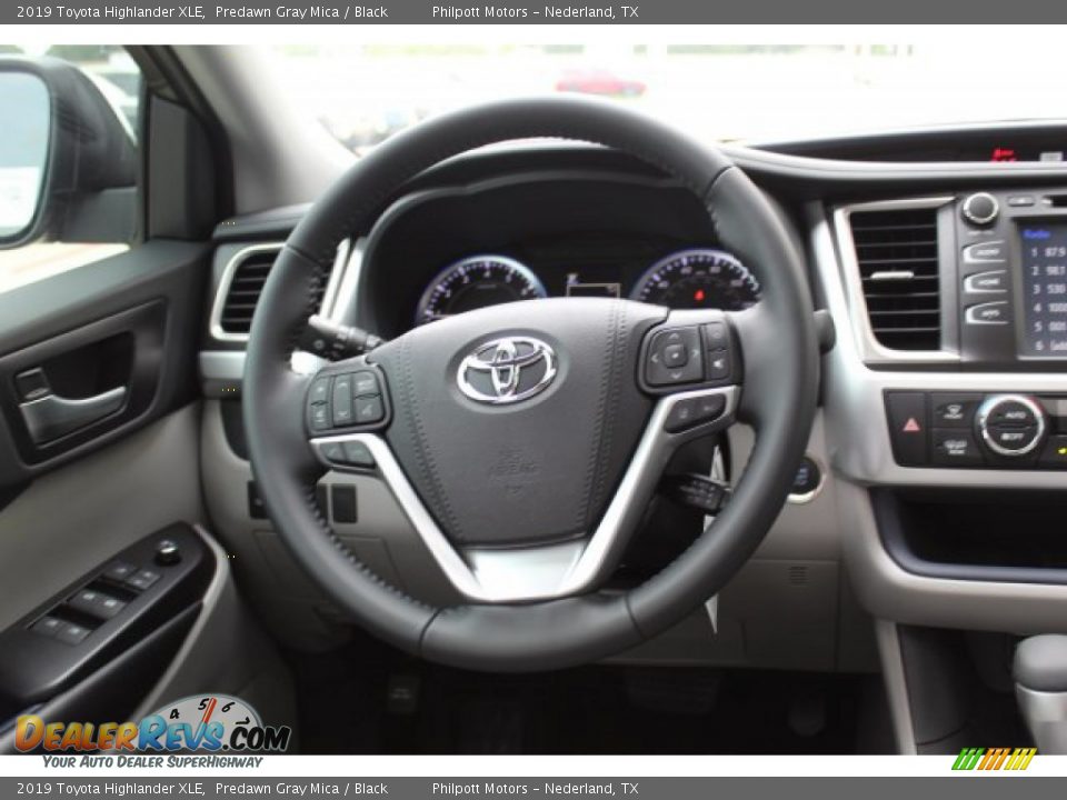 2019 Toyota Highlander XLE Predawn Gray Mica / Black Photo #22