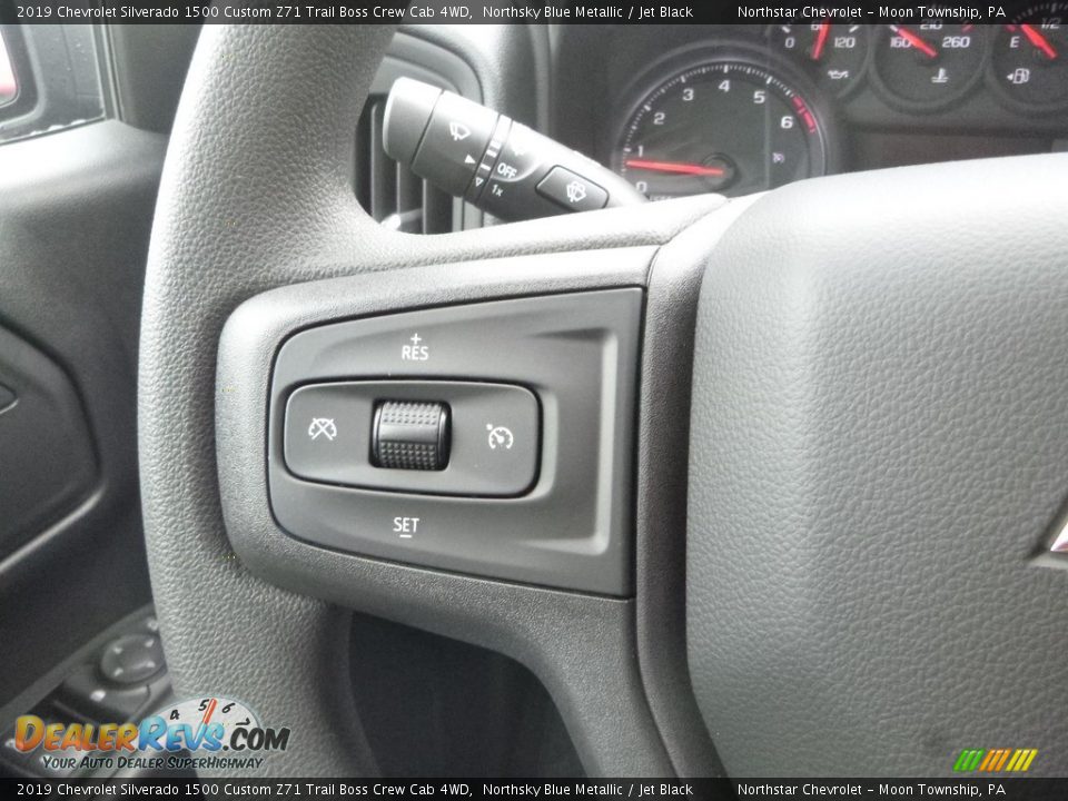2019 Chevrolet Silverado 1500 Custom Z71 Trail Boss Crew Cab 4WD Steering Wheel Photo #19
