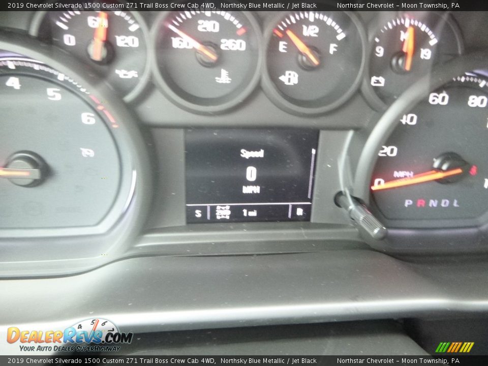 2019 Chevrolet Silverado 1500 Custom Z71 Trail Boss Crew Cab 4WD Gauges Photo #20
