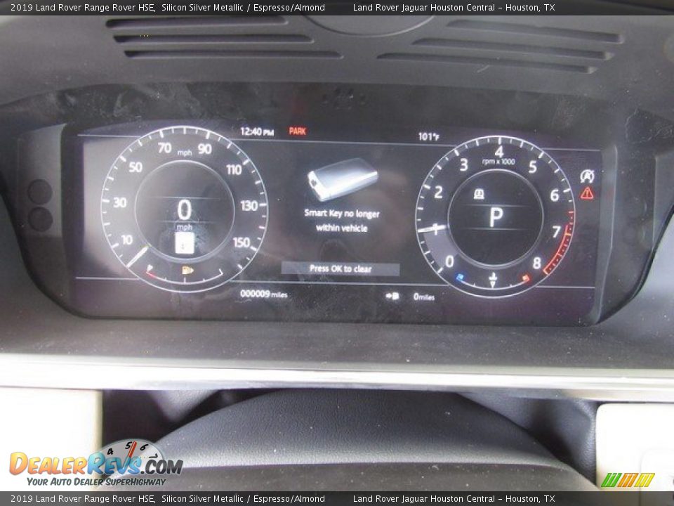 2019 Land Rover Range Rover HSE Silicon Silver Metallic / Espresso/Almond Photo #32