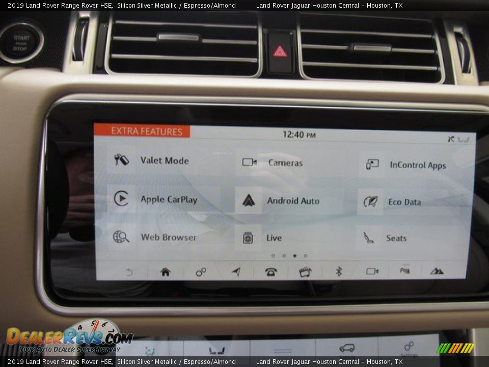 2019 Land Rover Range Rover HSE Silicon Silver Metallic / Espresso/Almond Photo #34